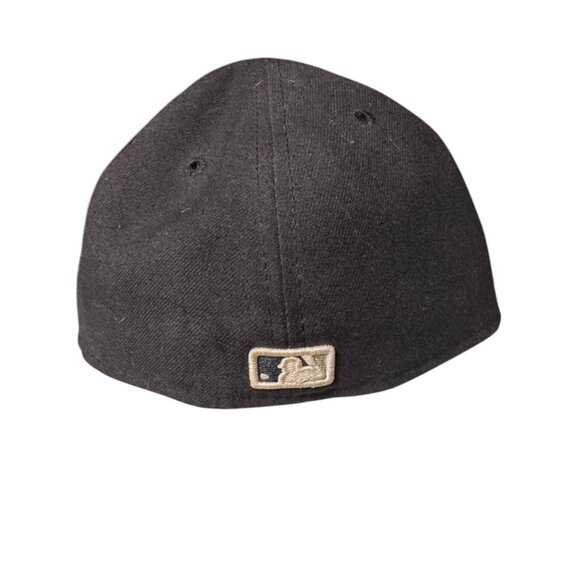 VINTAGE Seattle Mariners Wide Brim Baseball Hat – Blue with Camo Brim – Barely W - Picture 3 of 3